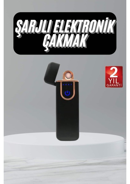 Çakmak USB Şarj Rüzgardan Etkilenmez Elektronik Çakmak