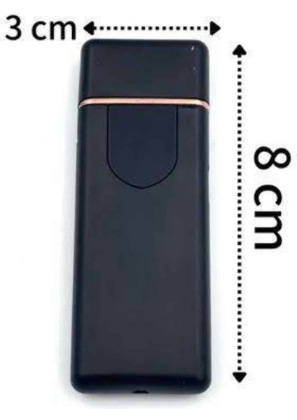 Çakmak USB Şarj Rüzgardan Etkilenmez Elektronik Çakmak