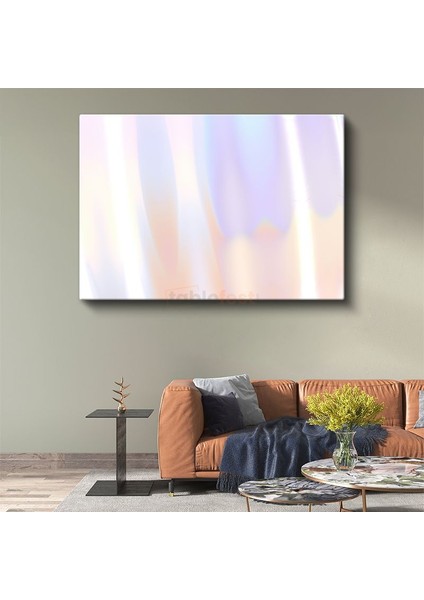 Pastel Rüya - Yumuşak Renk Geçişli Minimalist Kanvas Tablo