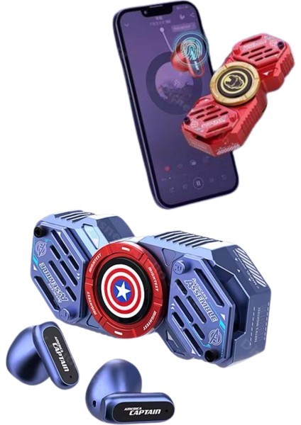Çocuklara Özel Çarklı Kablosuz Bluetooth Kulaklık Anc Özellikli