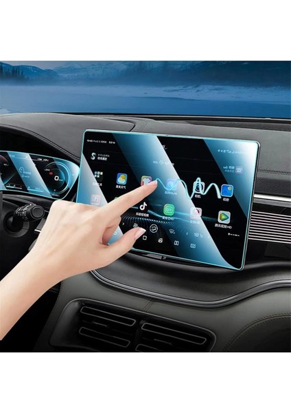 Byd Seal U Dm I 2024 2025 Model Navigasyon ve Dijital Gösterge Uyumlu Set 9h Nano Ekran Koruyucu fırsatları