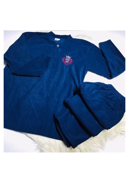 1962 Erkek Pijama Takım Lacivert