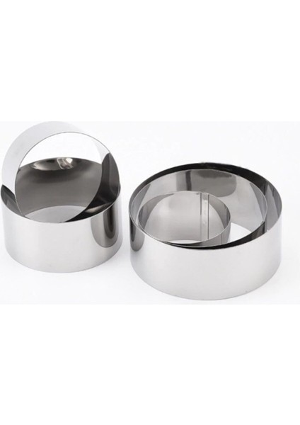 Yuvarlak Kek Kalıbı 5 Li Set Derinlik 8 cm modelleri