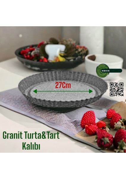 Turta&tart Kek Kalıbı Granit