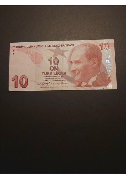 39963680EB01AEBE55 10TL Güzel Numara Ççt Tc Kağıt Para