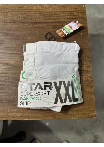 Erkek 3 Lü Boxer 348 Siyah