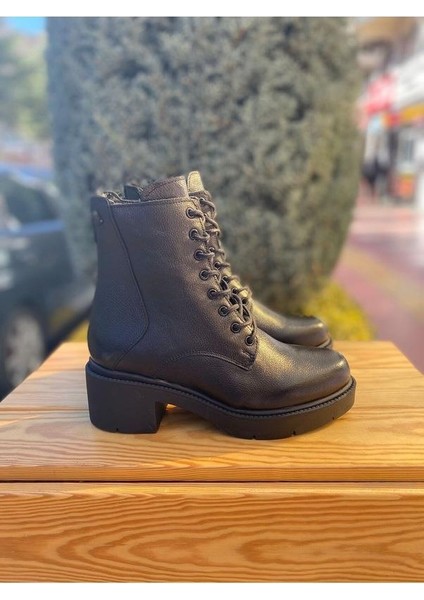 Venüs 2454603K Platform Topuk Hafif Deri Kadın Postal Bot modelleri