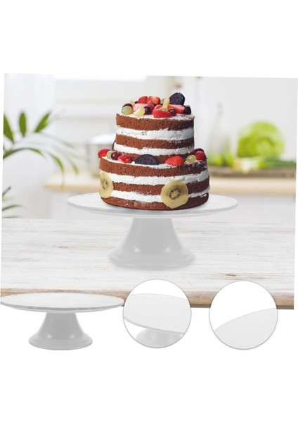 Narkalıp Pasta Sıvama Standı, Beyaz 33 cm modelleri