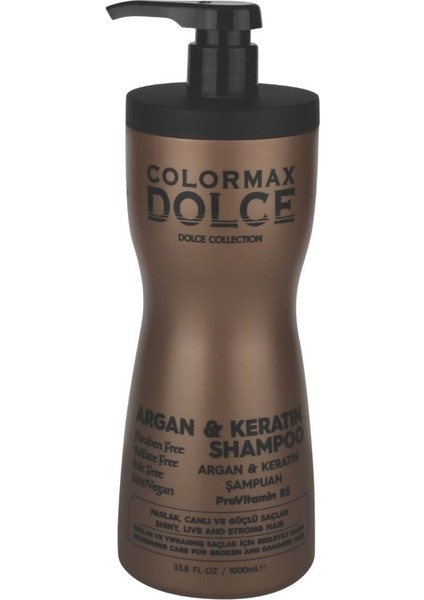 New Series Argan ve Keratinli Provitamin B5 Vegan Şampuan 1000 ml 1 Adet