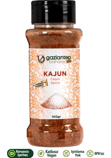 Kajun Baharat 100 gr - Özel Karışım Baharat Lezzeti