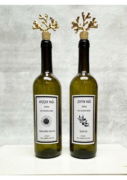 Yeşil 750ml Cam Yağlık ve Yağdanlık Seti Bej Renkli, Şık ve Kullanışlı Tasarım modelleri