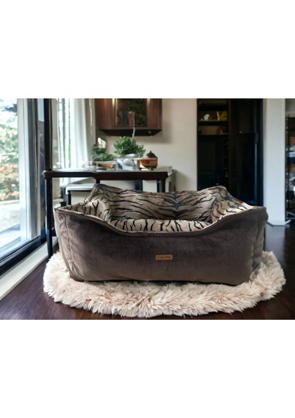 Lotus Kedi ve Köpek Yatakları Leopar