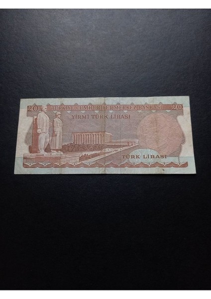 39963680E70B0A6689 6.emisyon 20TÜRK Lirası 000117 Ççt Eski Kağıt Para