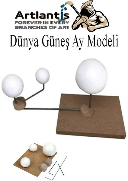 Dünya Güneş Ay Deney Seti ve Limon Deney Seti 1 Paket Proje Tasarım Okul Deney Seti fiyatları