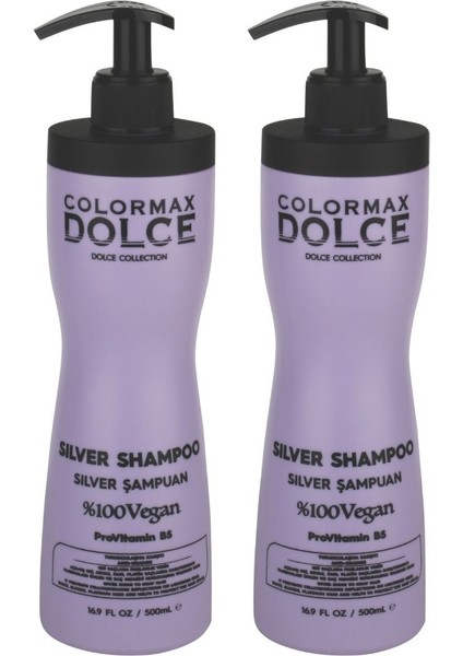 New Series Silver Turunculaşma Karşı Tı Provitamin B5 Vegan Şampuan 500 ml 2 Adet