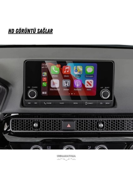 Honda Civic 2022 7 Inç Navigasyon ve Multimedya Uyumlu Nano Ekran Koruyucu