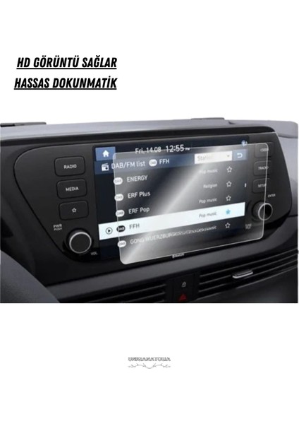 Hyundai Yeni Bayon 2024 Navigasyon ve Multimedya Uyumlu Nano Ekran Koruyucu fiyatları