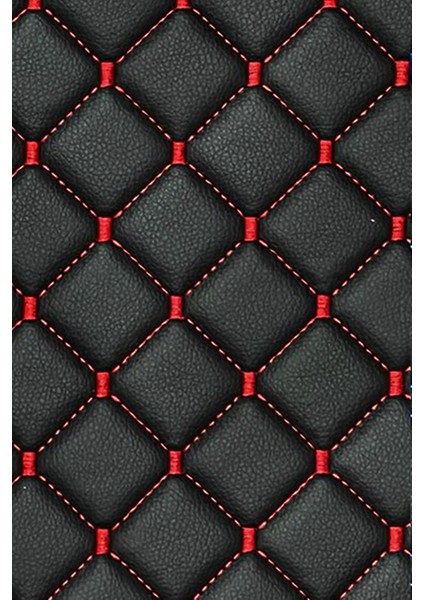Kapitone Nakışlı Döşemelik Suni Deri 6mm Süngerli 100CM x 140CM