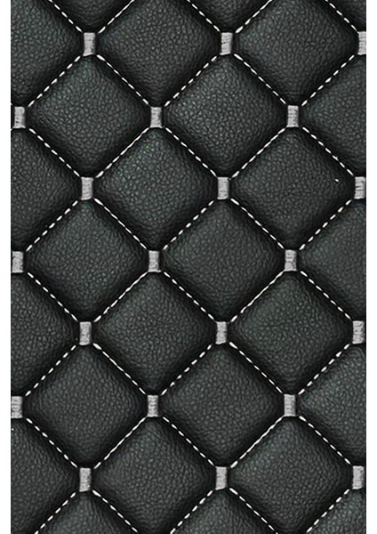 Kapitone Nakışlı Döşemelik Suni Deri 6mm Süngerli 100CM x 140CM