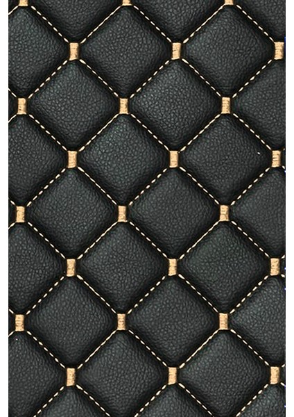 Kapitone Nakışlı Döşemelik Suni Deri 6mm Süngerli 100CM x 140CM