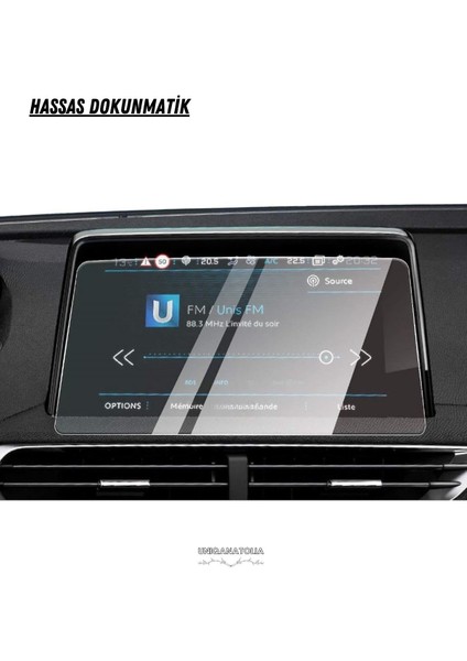 Peugeot 3008 Allure 2024 Multimedya Uyumlu Nano Ekran Koruyucu modelleri