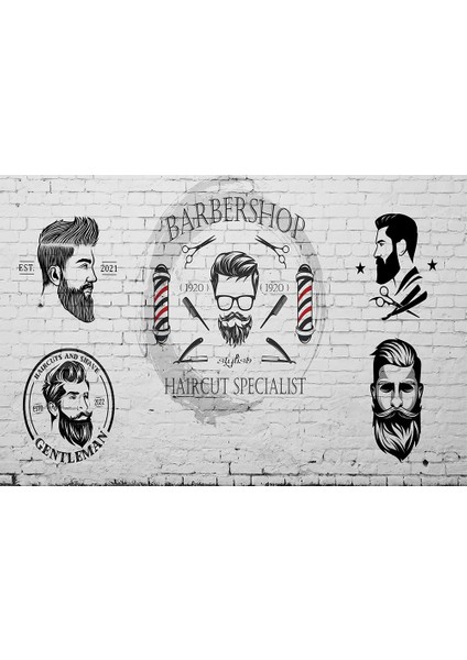 Kuaför Duvar Kağıdı, Berber Salonu Duvar Kağıdı