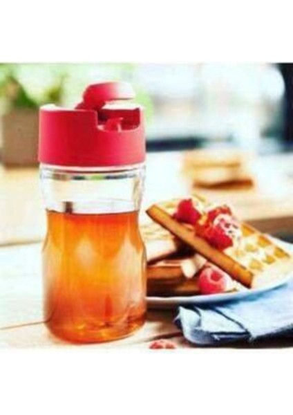 Turuncu cam yağdanlık 600ml, şık ve kullanışlı mutfak aksesuarı