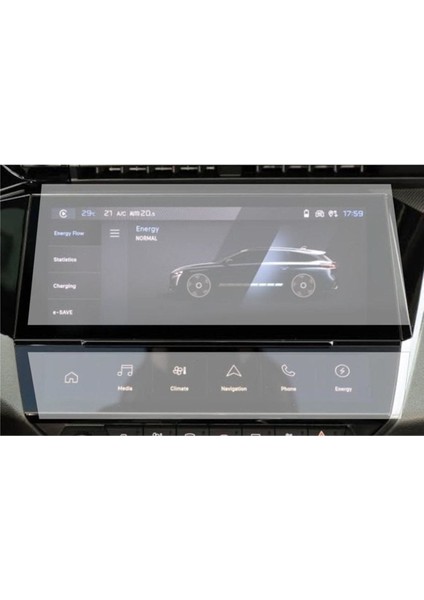 Peugeot 308 Gt Line Navigasyon ve Bilgi Ekran Uyumlu Nano Ekran Koruyucu 2022 2024