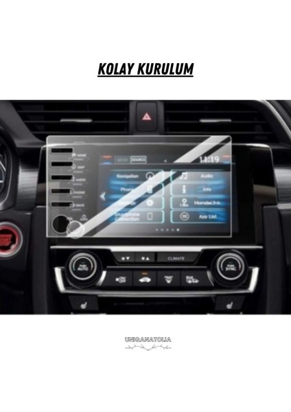 Honda Civic Makyajlı Kasa Fc5 Navigasyon Uyumlu 9h Nano Ekran Koruyucu fırsatları