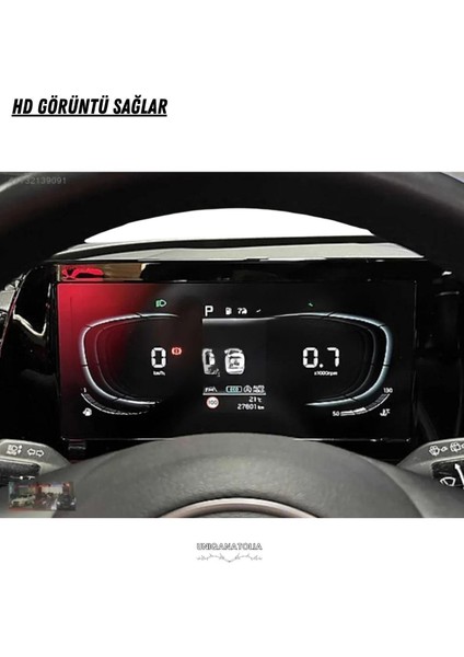 Kia Sportage 2020 2021 2022 8 Inç Hayalet Gösterge Uyumlu Nano Ekran Koruyucu modelleri