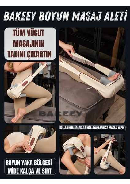 Isıtmalı Boyun ve Vücut Masaj Aleti – Çok Kademeli, Derin Doku Masaj Cihazı modelleri