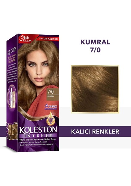 Intense Saç Boyası 7/0 Kumral - Salon Kalitesi