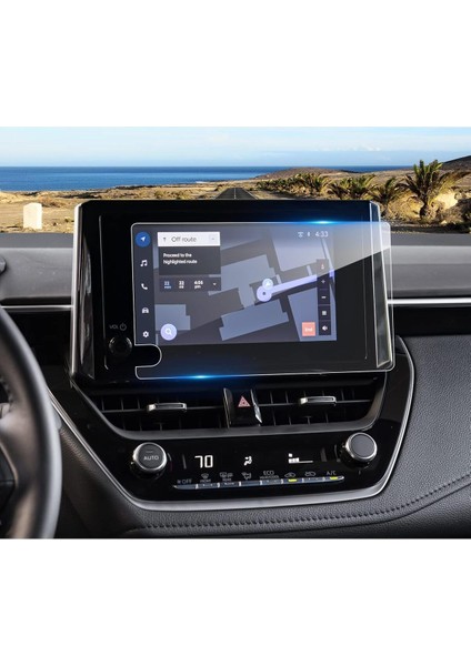 Toyota Corolla Dream 8 Inç Navigasyon Uyumlu Nano Ekran Koruyucu 2023 2024