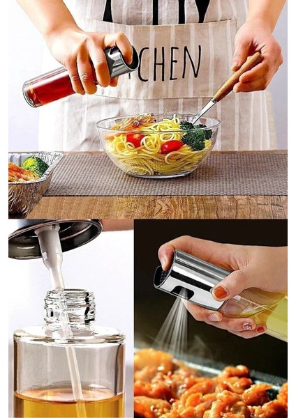 Şeffaf Sprey Yağ ve Sirkelik, 100 ml, Turuncu, Pratik ve Temiz Kullanım fiyatları