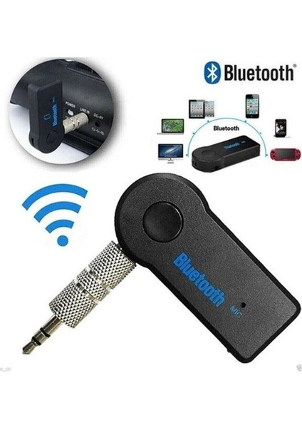 Kablosuz Samsung Lg Iphone Uyumlu Bluetooth Aux Araç Kiti