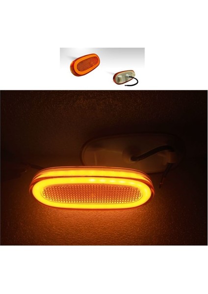 ( 6 x Adet ) 1 Set Sprınter & Crafter Yan Iz Lambası Neon Amber