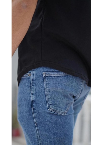 2'li Erkek Oval Kesim Basic Fit Pis Yaka Salaş T-Shirt modelleri