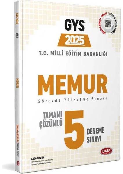 2025 Gys Meb Memur Görevde Yükselme Sınavı Konu Anlatımlı Soru Bankası ve Deneme Sınavı Seti
