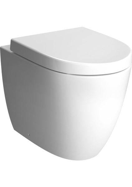 Sento 86-003-001 Klozet Kapağı, Duroplast, Beyaz