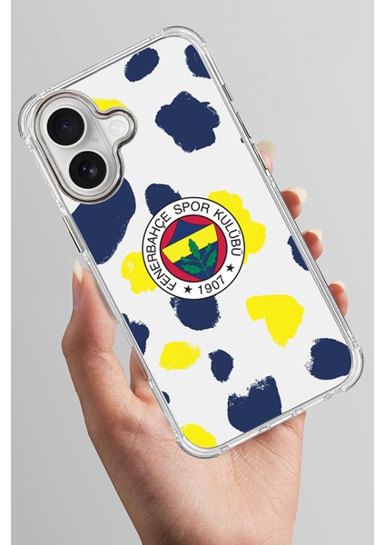 Apple iPhone 16 Uyumlu Fenerbahçe Damalı Arma Lisanslı Telefon Kılıfı fırsatları