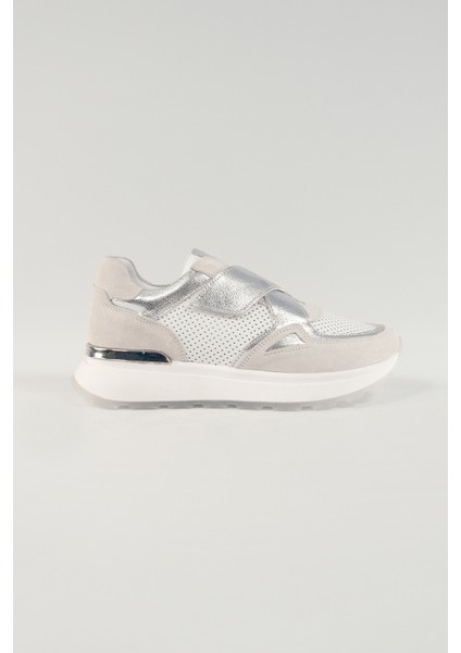 Gabriella Beyaz Deri Kadın Sneakers, Deri, Günlük Ayakkabı, Spor Ayakkabı 24048