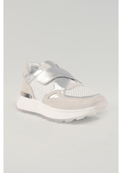 Gabriella Beyaz Deri Kadın Sneakers, Deri, Günlük Ayakkabı, Spor Ayakkabı 24048