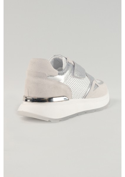 Gabriella Beyaz Deri Kadın Sneakers, Deri, Günlük Ayakkabı, Spor Ayakkabı 24048