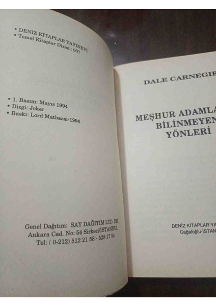 Ünlü Adamların Bilinmeyen Yönleri fiyatları