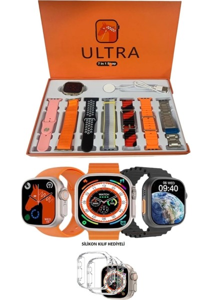 Watch 8 Ultra 7 In 1 Akıllı Saat