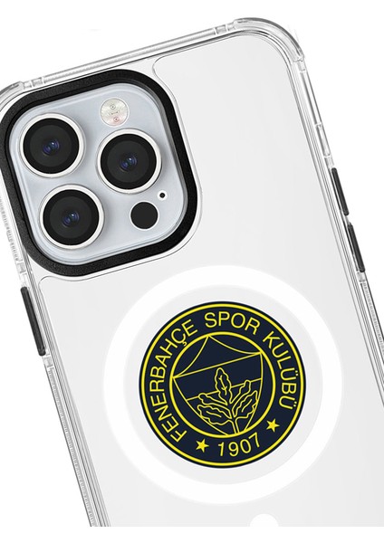 Apple iPhone 13 Pro Uyumlu Fenerbahçe Sarı Mono Arma Magsafe Lisanslı Telefon Kılıfı fiyatları