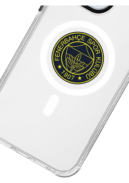 Apple iPhone 13 Pro Max Uyumlu Fenerbahçe Sarı Mono Arma Magsafe Lisanslı Telefon Kılıfı modelleri