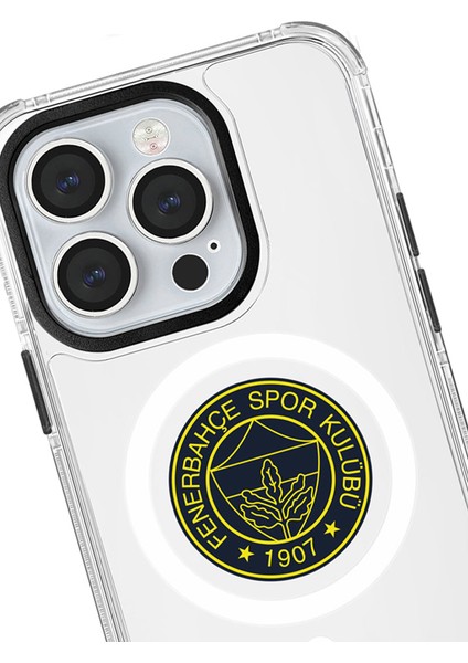 Apple iPhone 14 Pro Uyumlu Fenerbahçe Sarı Mono Arma Magsafe Lisanslı Telefon Kılıfı fiyatları