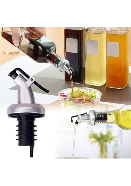 Pratik Kapaklı Şişe Ucu Servis Aparatı, Siyah, 1-2L, 1 Parça modelleri