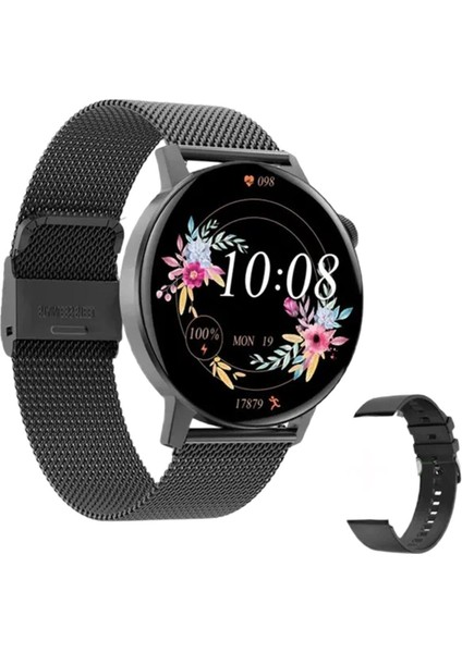 Samsung Galaxy Z Flip4 Uyumlu Akıllı Saat Mini Kadınlar Için Konuşma Özellikli Mini Watch